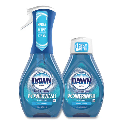 Platinum Powerwash Dish Spray, Fresh, 16 Oz Spray Bottle, 2/pack - Image 2