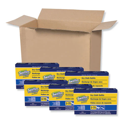 Max/xl Dry Refill Cloths, 17.88 X 10, White, 16/box, 6 Boxes/carton - Image 1
