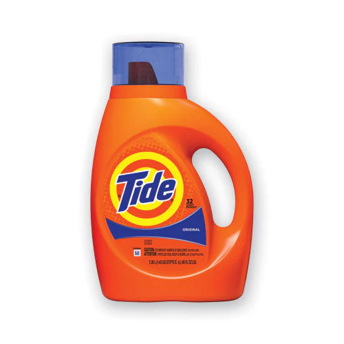 Liquid Tide Laundry Detergent, 32 Loads, 46 Oz - Image 1