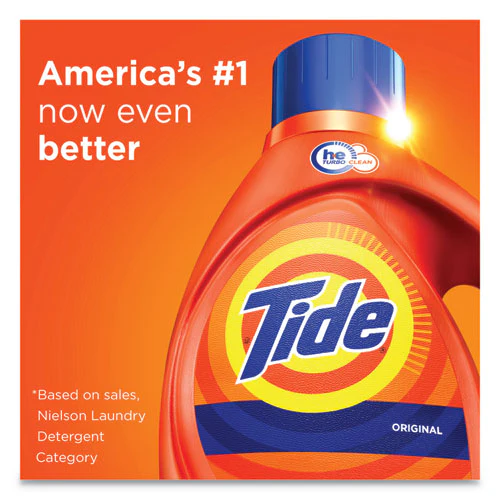 Liquid Tide Laundry Detergent, 32 Loads, 46 Oz - Image 3