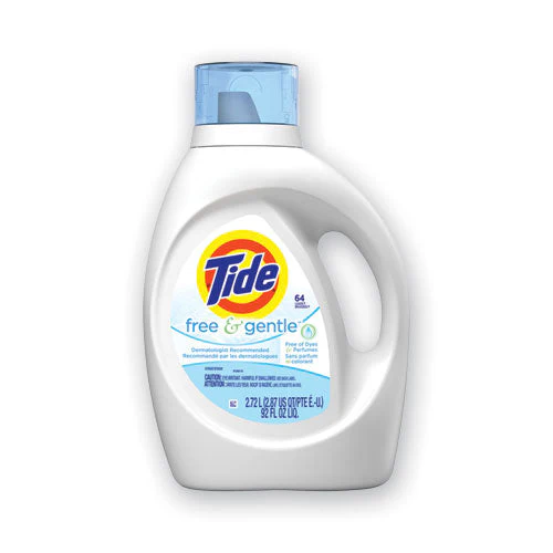 Free And Gentle Liquid Laundry Detergent, 64 Loads, 92 Oz Bottle, 4/carton - Image 1