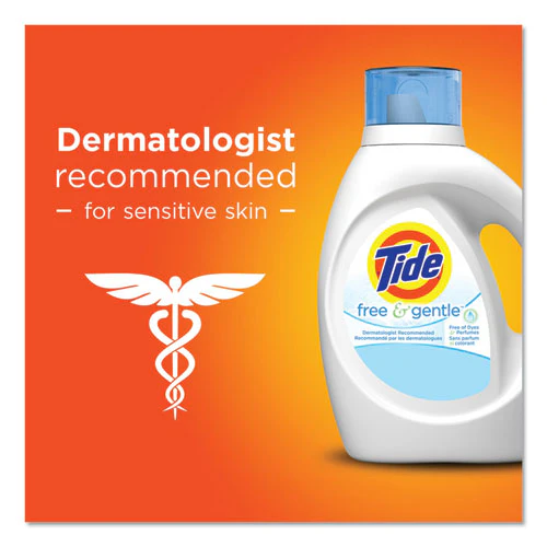 Free And Gentle Liquid Laundry Detergent, 64 Loads, 92 Oz Bottle, 4/carton - Image 2