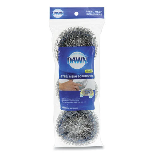 Ultra Steel Scrubbers, Gray/silver, 3/pack - Image 1