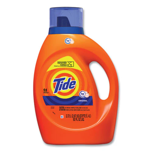 Liquid Laundry Detergent, Original Scent, 92 Oz Bottle - Image 1