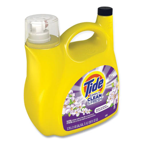 Simply Clean And Fresh Laundry Detergent, Berry Blossom, 89 Loads, 128 Oz Pump Bottle - Image 2