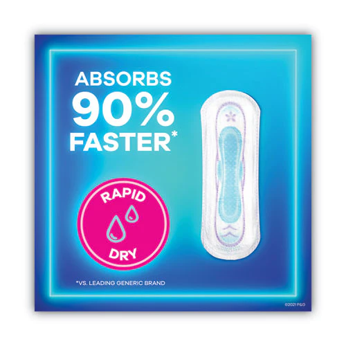 Ultra Thin Pads, Super Long 10 Hour, 40/pack - Image 2
