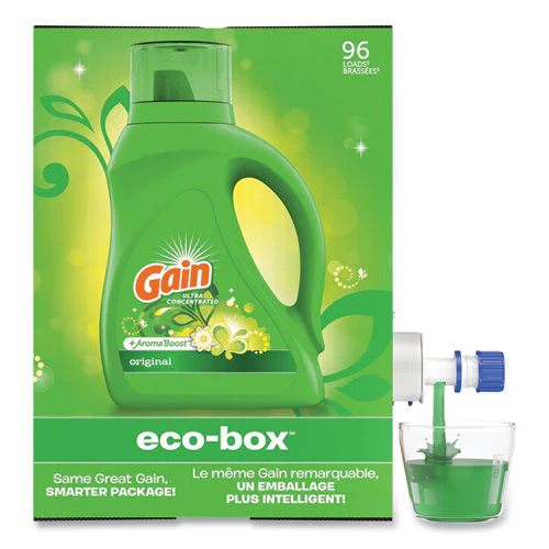 Liquid Laundry Detergent, Original Scent, 105 Oz Bag-in-box - Image 1
