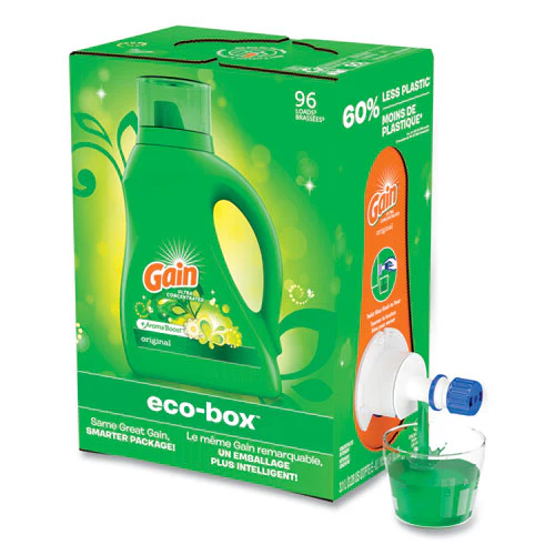 Liquid Laundry Detergent, Original Scent, 105 Oz Bag-in-box - Image 2