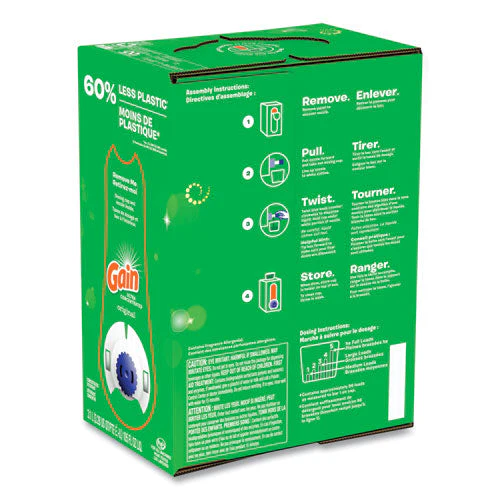Liquid Laundry Detergent, Original Scent, 105 Oz Bag-in-box - Image 3