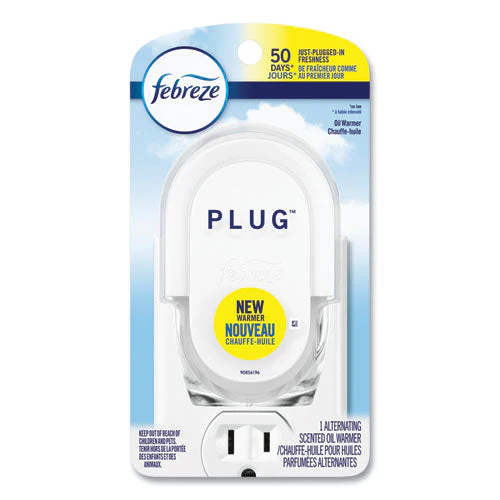 Plug Air Freshener Warmer, 2.5" X 3" X 4", Off White, 4/carton - Image 1
