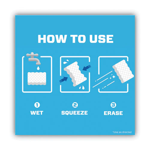 Magic Eraser Extra Durable. 4.6 X 2.4, 0.7" Thick, White, 7/pack - Image 2