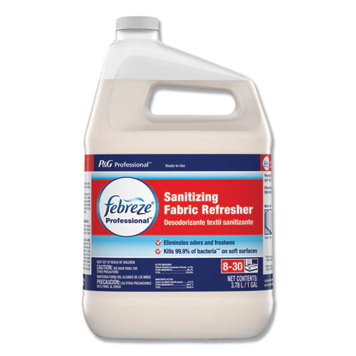 Professional Sanitizing Fabric Refresher, Light Scent, 1 Gal Bottle, Ready To Use - Image 1