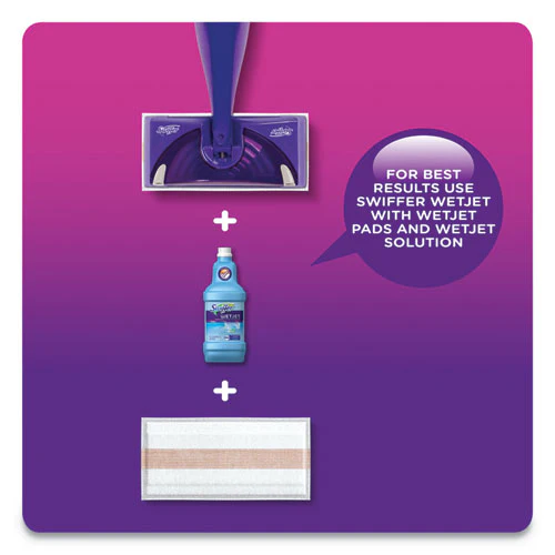 Wetjet System Cleaning-solution Refill, Blossom Breeze Scent, 1.25 L Bottle, 4/carton - Image 3