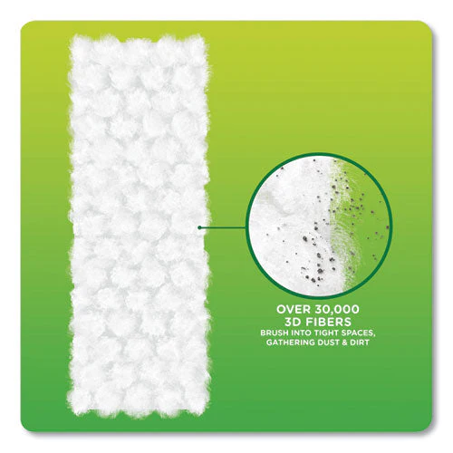 Heavy-duty Dry Refill Cloths, White, 11 X 8.5, 32/pack - Image 3