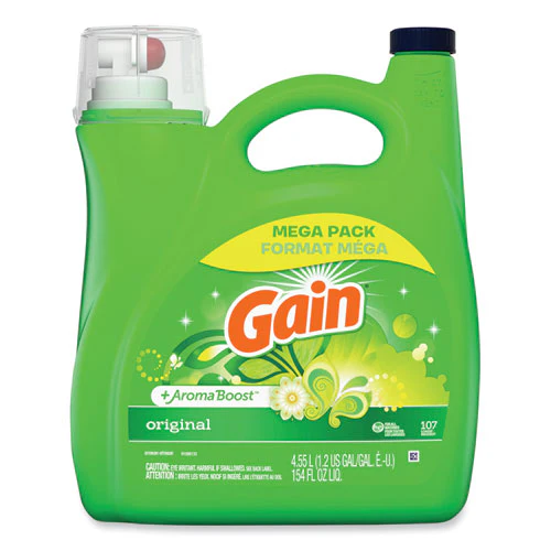 Liquid Laundry Detergent, Original Scent, 154 Oz Bottle - Image 1