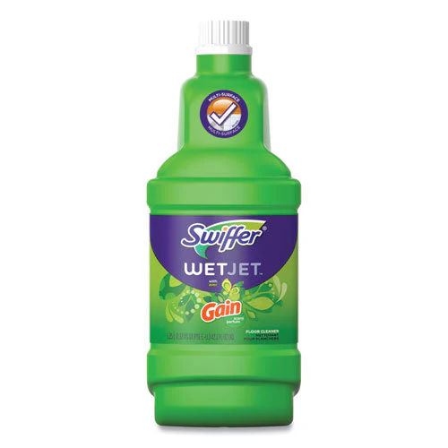 Wetjet System Cleaning-solution Refill, Original Scent, 1.25 L Bottle, 4/carton - Image 1