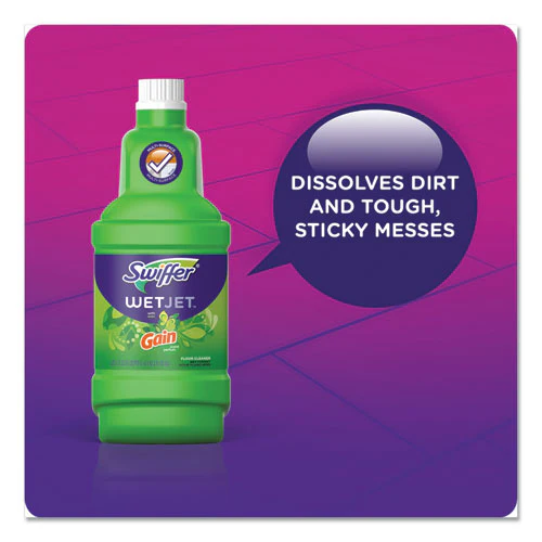 Wetjet System Cleaning-solution Refill, Original Scent, 1.25 L Bottle, 4/carton - Image 3