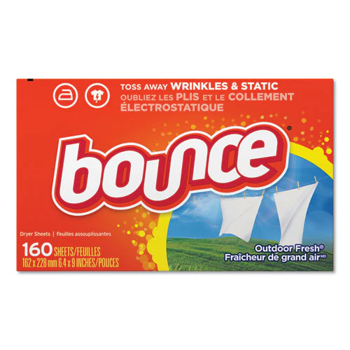 Fabric Softener Sheets, Outdoor Fresh, 160 Sheets/box - Image 1
