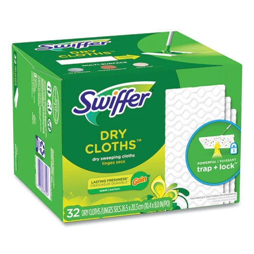 Dry Refill Cloths. 8 X 10.4, White, 32 Box, 4 Boxes/carton - Image 2