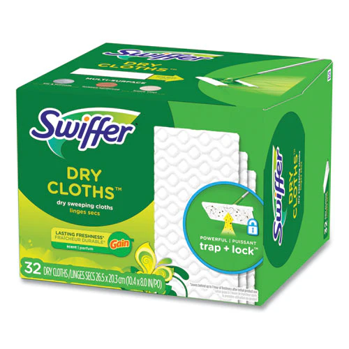 Dry Refill Cloths. 8 X 10.4, White, 32 Box, 4 Boxes/carton - Image 3