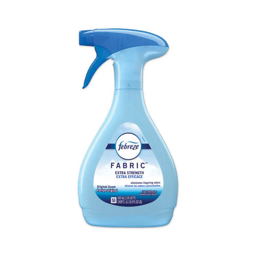 Fabric Refresher/odor Eliminator, Extra Strength, Original, 16.9 Oz Spray Bottle, 8/carton - Image 1