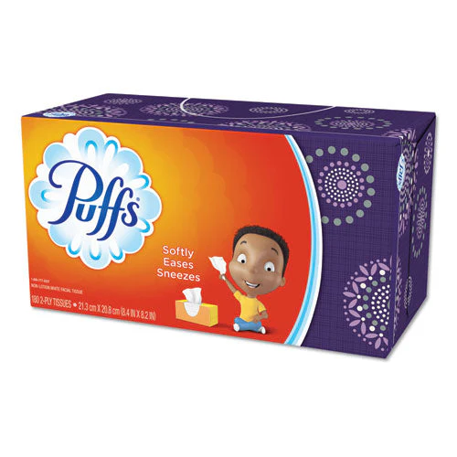 White Facial Tissue, 2-ply, 180 Sheets/box - Image 1