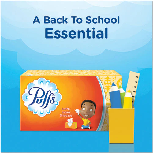White Facial Tissue, 2-ply, White, 180 Sheets/box, 3 Boxes/pack, 8 Packs/carton - Image 3