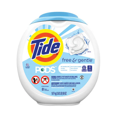 Pods, Unscented, 81 Pods/tub, 4 Tubs Carton - Image 1