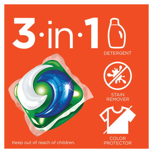 Pods, Laundry Detergent, Clean Breeze, 35/pack - Image 3