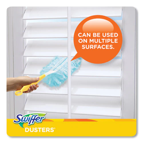 Dusters Refill, Fiber Bristle, Light Blue, 18/box - Image 3