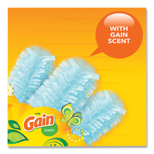 Dusters Refill, Dust Lock Fiber, Blue, Gain Original Scent, 18/pack - Image 3