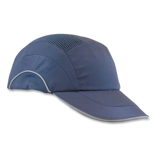 Hardcap A1+ Baseball Style Bump Cap, 2.75" Brim, Navy Blue - Image 1