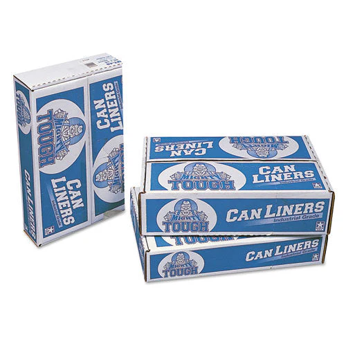Linear Low Density Can Liners, 60 Gal, 0.75 Mil, 38" X 58", White, 100/carton - Image 1