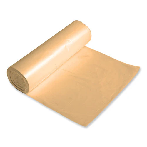 Can Liner, 16 Gal, 0.35 Mil, 32" X 24", Buff, 500/carton - Image 2