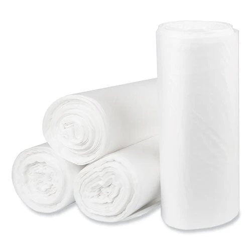 Eco Strong Plus Can Liners, 33 Gal, 1 Mil, 33 X 39, Natural, 150/carton - Image 3