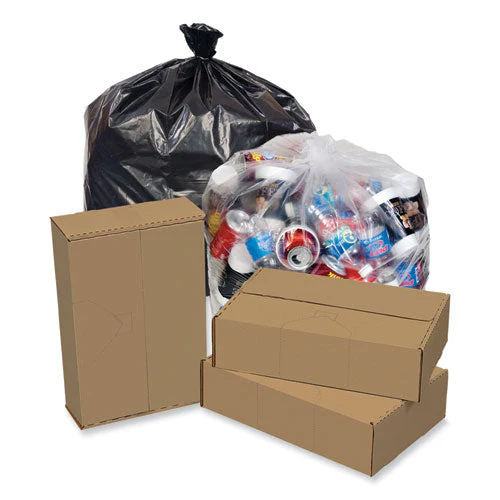 Eco Strong Plus Can Liners, 40 Gal, 1.35 Mil, 40 X 46 Black, 100/carton - Image 3