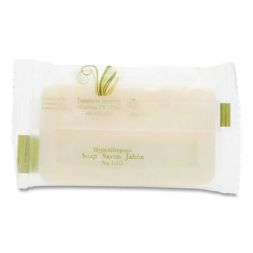 Body And Facial Soap, Fresh Scent, # 1 1/2 Flow Wrap Bar, 500/carton - Image 3