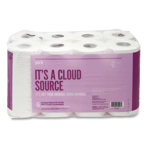 Ultra Soft 2-ply Standard Toilet Paper, Septic Safe, White, 154 Sheets/roll, 16 Rolls/pack - Image 2