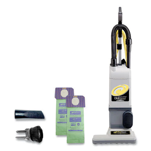 Proforce 1500xp Upright Vacuum, 15" Cleaning Path, Gray/black - Image 1