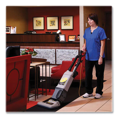 Proforce 1500xp Upright Vacuum, 15" Cleaning Path, Gray/black - Image 3