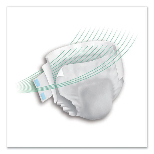 Breezers360 Degree Briefs, Ultimate Absorbency, Size 2, 45" To 62" Waist, 72/carton - Image 2