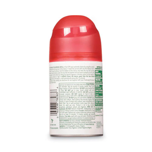 Freshmatic Ultra Spray Refill, Apple Cinnamon Medley, 5.89 Oz Aerosol Spray, 6/carton - Image 2