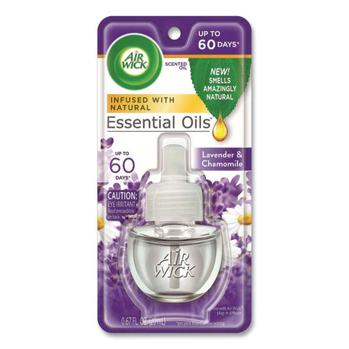 Scented Oil Refill, Lavender And Chamomile, 0.67 Oz, 8/carton - Image 1