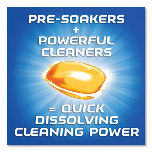 Dish Detergent Gelpacs, Orange Scent, Box Of 32 Gelpacs, 8 Boxes/carton - Image 2