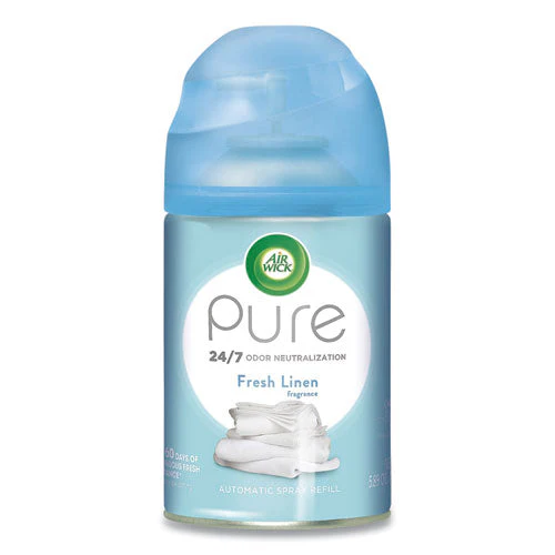 Freshmatic Ultra Spray Refill, Fresh Linen, Aerosol, 5.89 Oz Aerosol Spray, 6/carton - Image 1