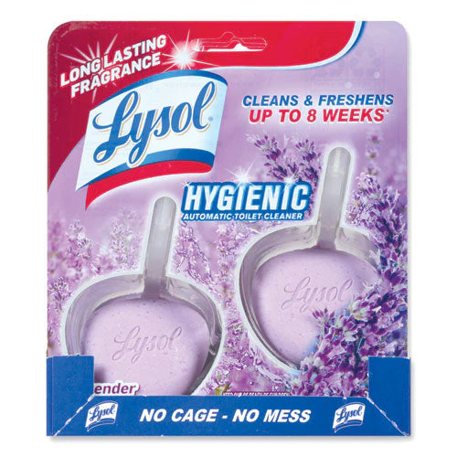 Hygienic Automatic Toilet Bowl Cleaner, Cotton Lilac, 2/pack - Image 1