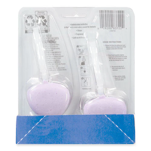 Hygienic Automatic Toilet Bowl Cleaner, Cotton Lilac, 2/pack - Image 2