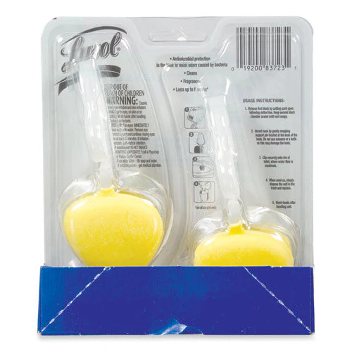 Hygienic Automatic Toilet Bowl Cleaner, Lemon Breeze, 2/pack - Image 2