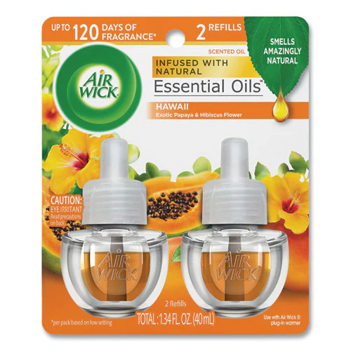 Scented Oil Twin Refill, Hawai'i Exotic Papaya/hibiscus Flower, 0.67 Oz - Image 1