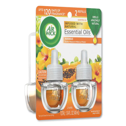 Scented Oil Twin Refill, Hawai'i Exotic Papaya/hibiscus Flower, 0.67 Oz - Image 3